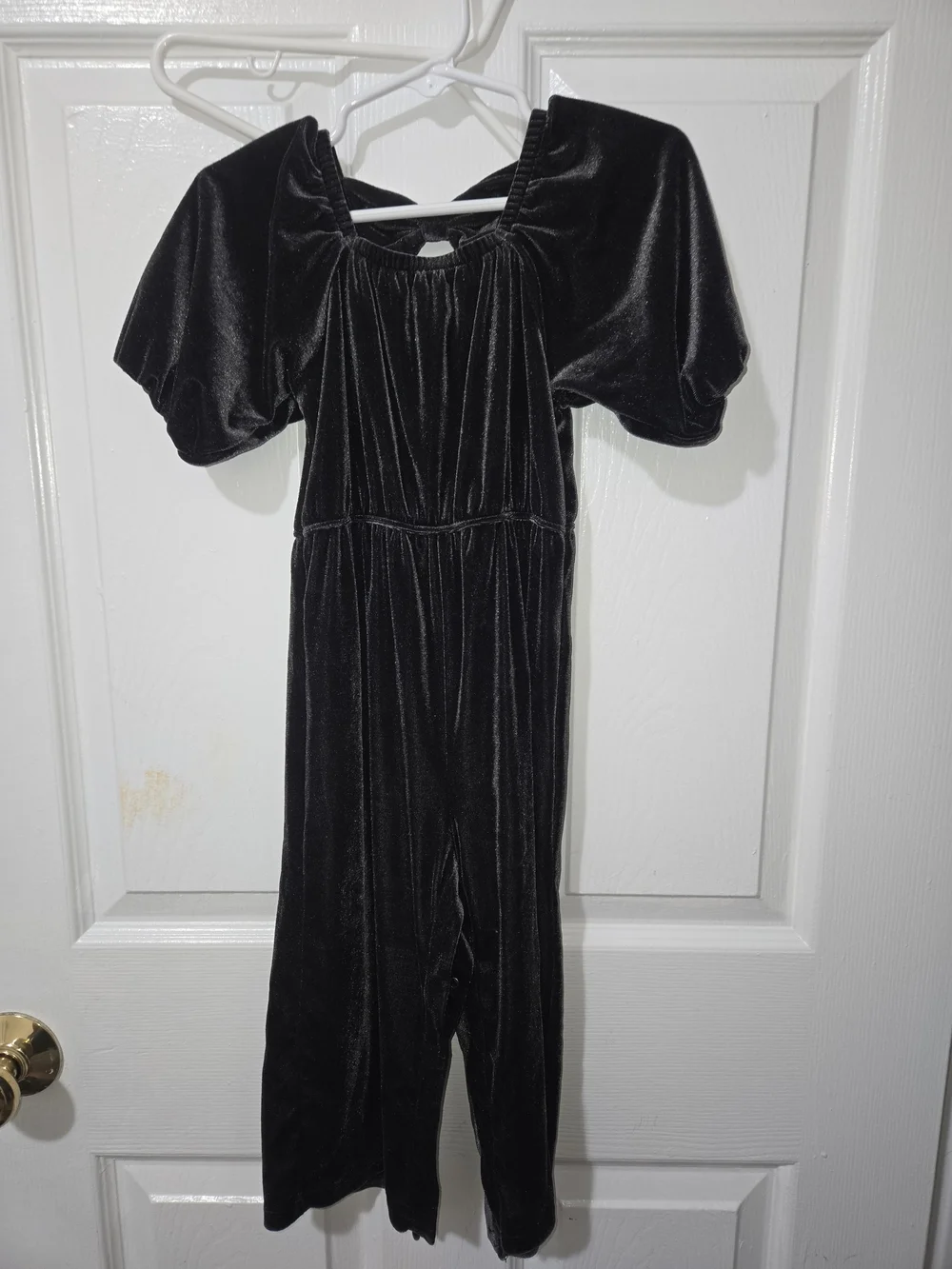 Old Navy Black Velvet Kids One-Piece Bodysuit